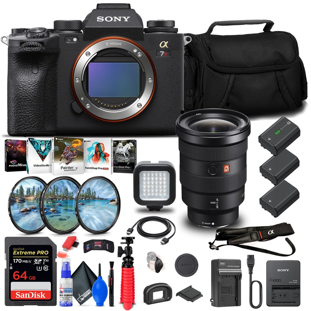 Sony Alpha a7R IIIA Mirrorless Digital Camera - Advanced Bundle Plus Lens