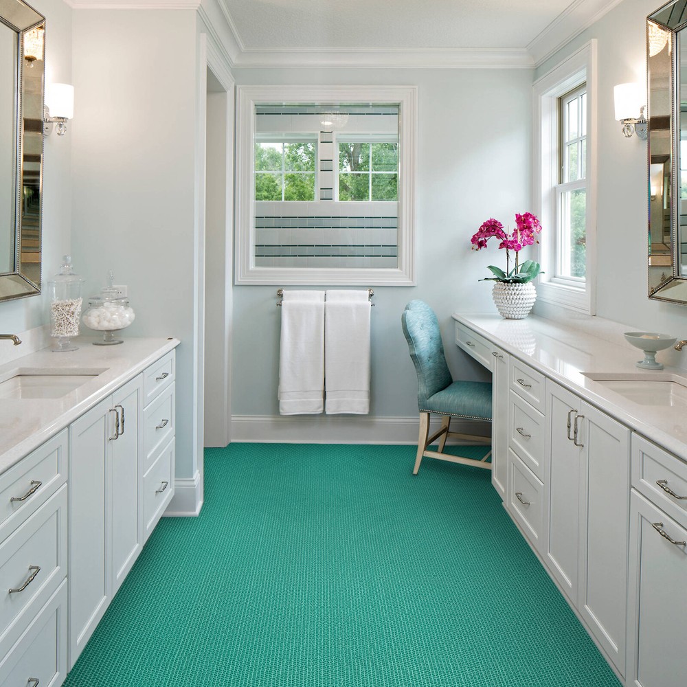 Non-Slip PVC Pool Mat Green 5x0.9m Bath Pad for Safety Protection