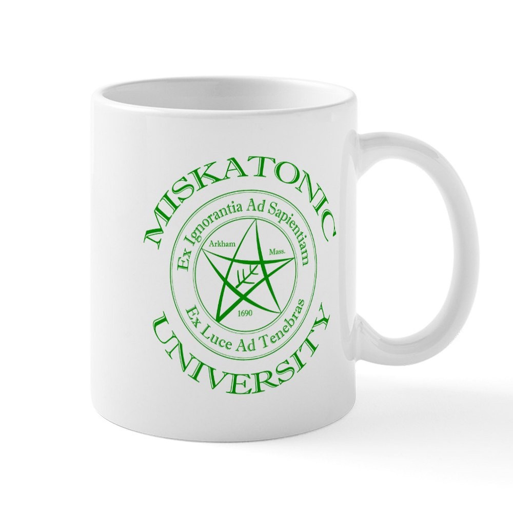 Miskatonic University 11 oz Ceramic Mug by CafePress