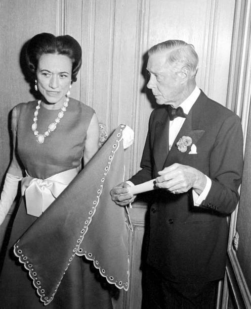 Wallis Simpson Duchess of Windsor Edward VIII Duke of Windsor- 1968 Old Photo