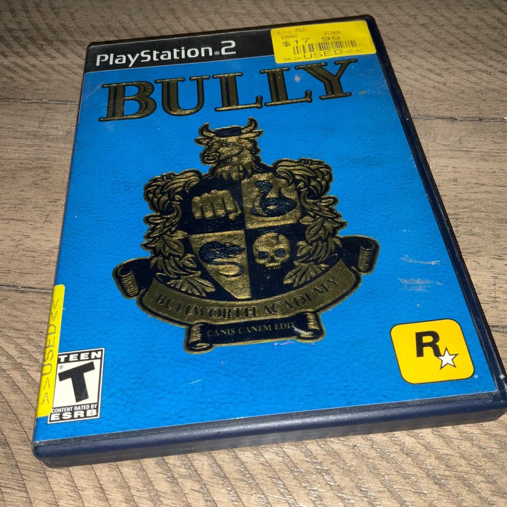 Bully PS2 PlayStation 2 W/Manual Plus Map EXCELLENT CONDITION