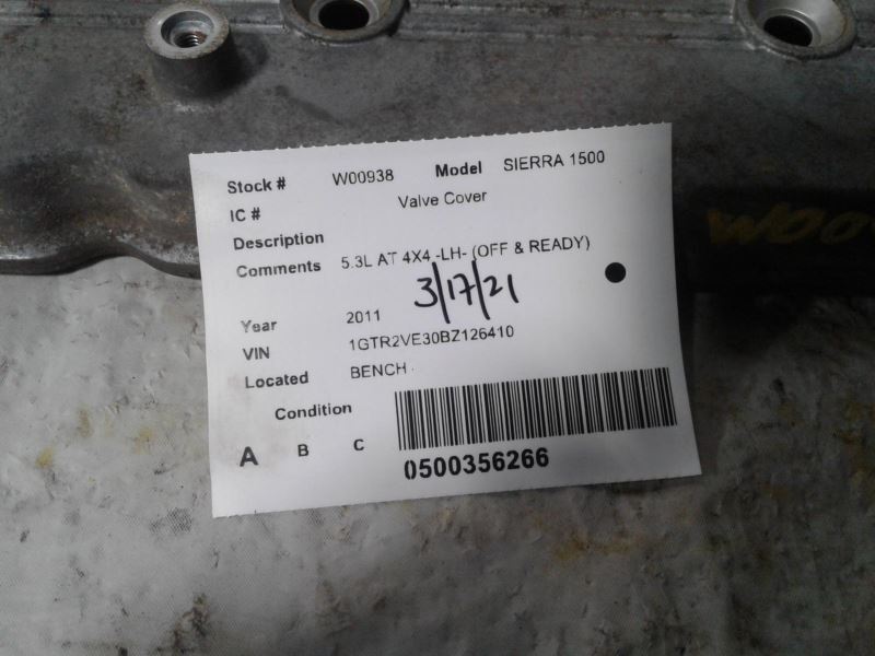 SIERRA150 2011 Valve Cover 1375510