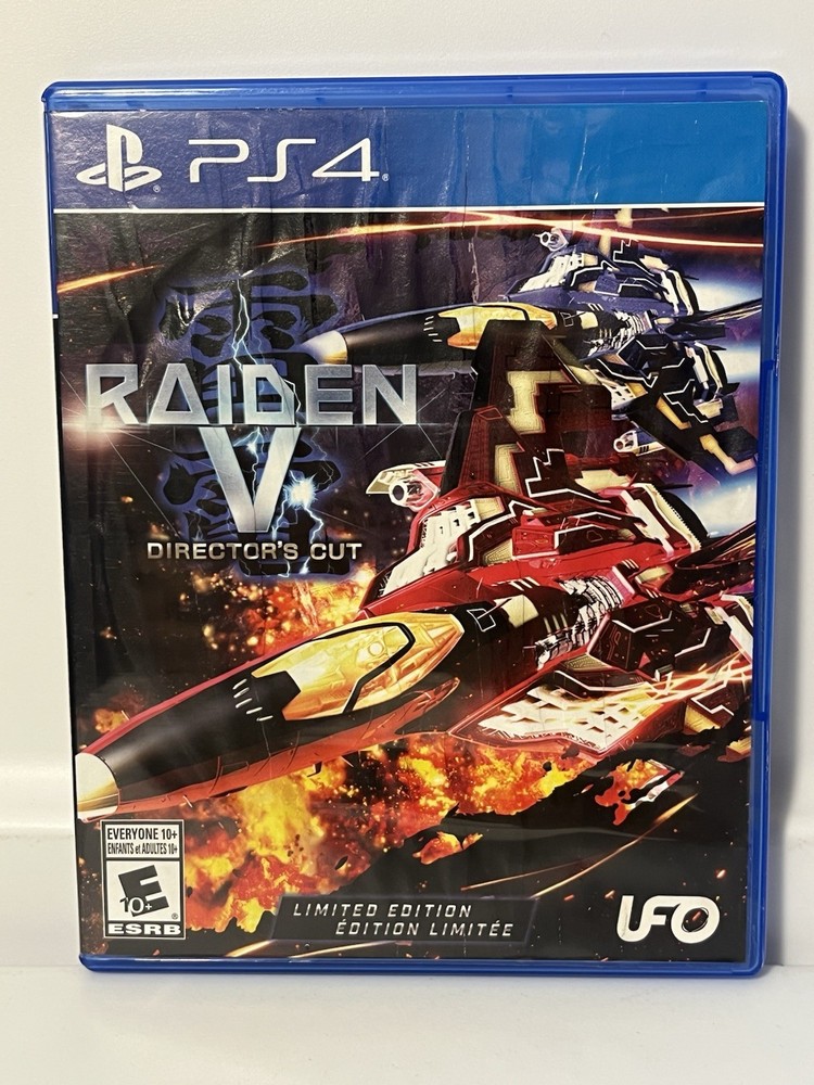 Raiden V: Director's Cut Limited Edition Sony Playstation 4 PS4 Complete Tested