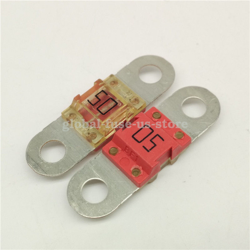 1pc Littelfuse BF1 50A  Automotive Fuses 32V 50 Amp High Current Fuse