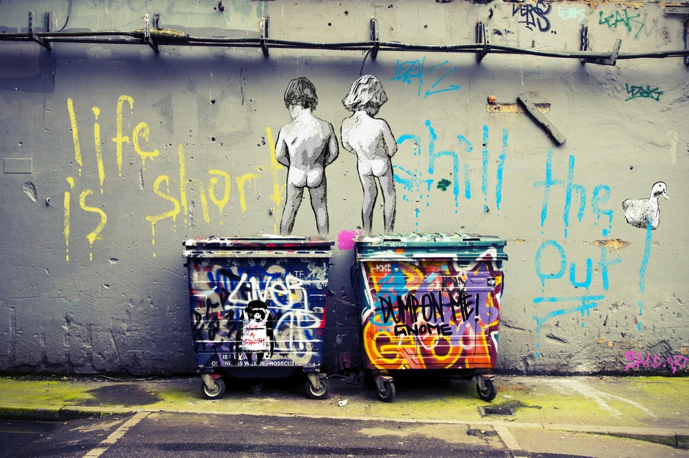 CANVAS STREET ART  australia  by andy baker PRINT