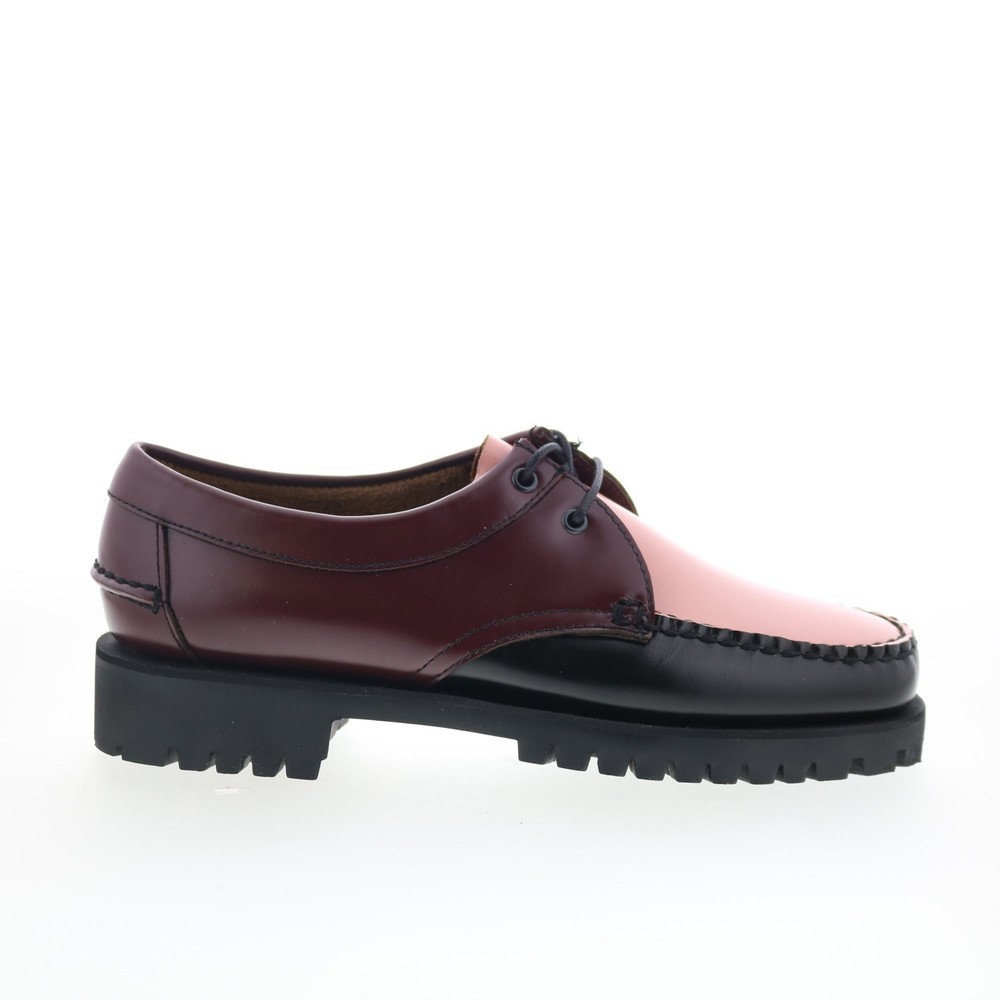 Sebago James Lug 741227W-ADX Womens Brown Loafers & Slip Ons Boat Shoes