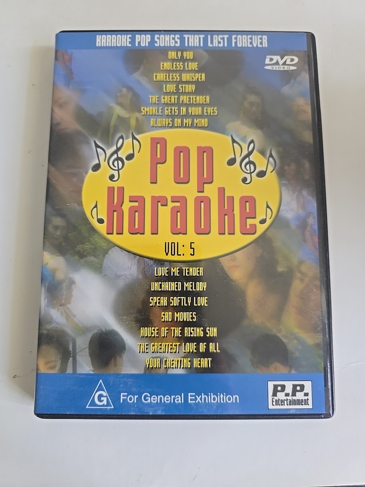 Pop Karaoke : Vol 5 (DVD, 2000)