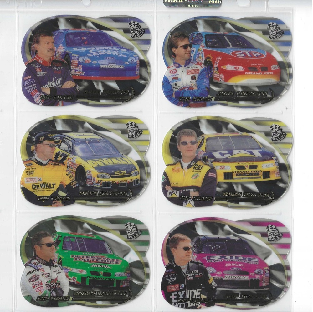 2000 Press Pass CUP CHASE DIE-CUT PRIZES #CC2 Ward Burton-ONE CARD ONLY!