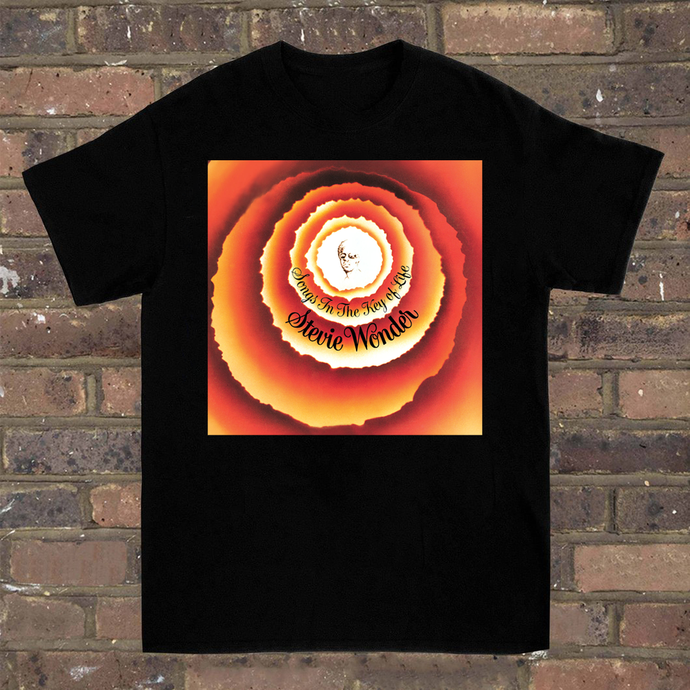Stevie Wonder - Songs In The Key Of Life T-shirt Unisex Cotton All Sizes BO2907