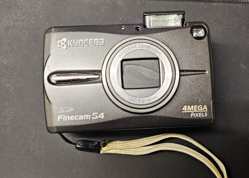 Kyocera Finecam S4, Vintage Digital Camera, Spares, Parts