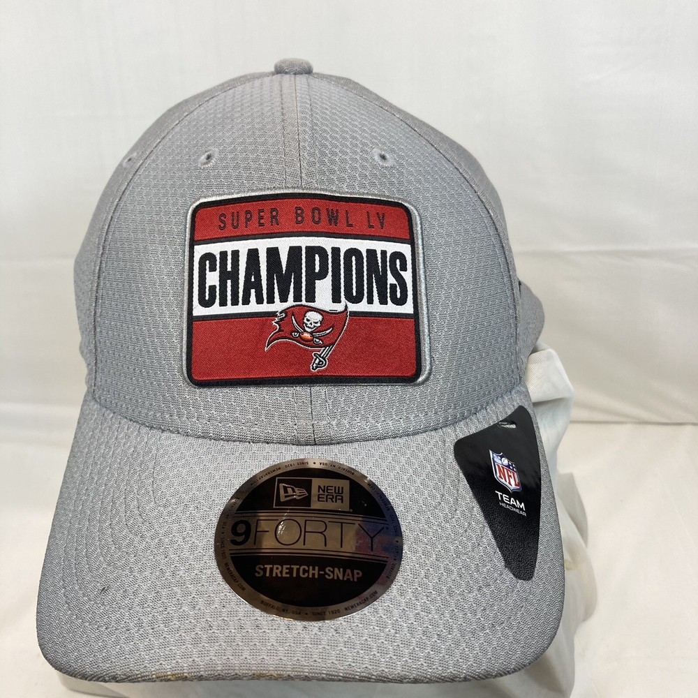 Tampa Bay Buccaneers New Era Super Bowl LV Champions Locker Room Cap Hat NEW