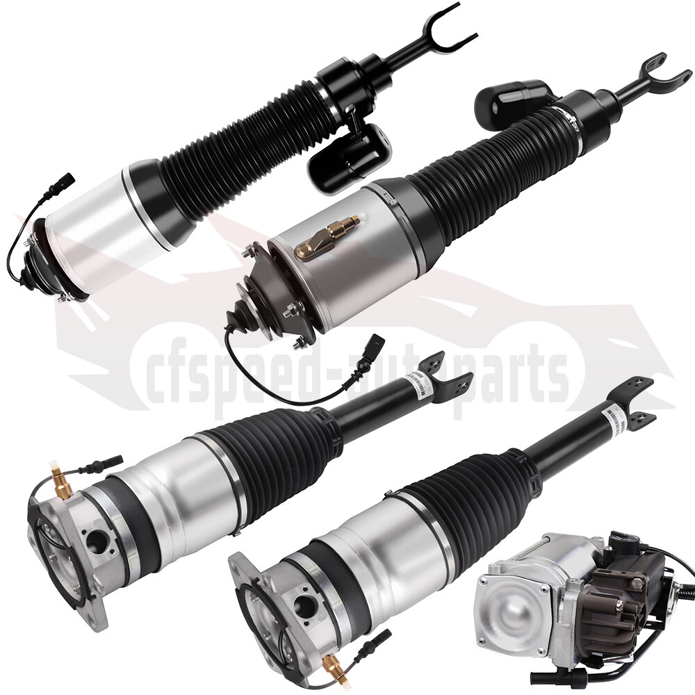 5 Front Rear Air Suspension Shock Compressor For Bentley Continental Flying Spur