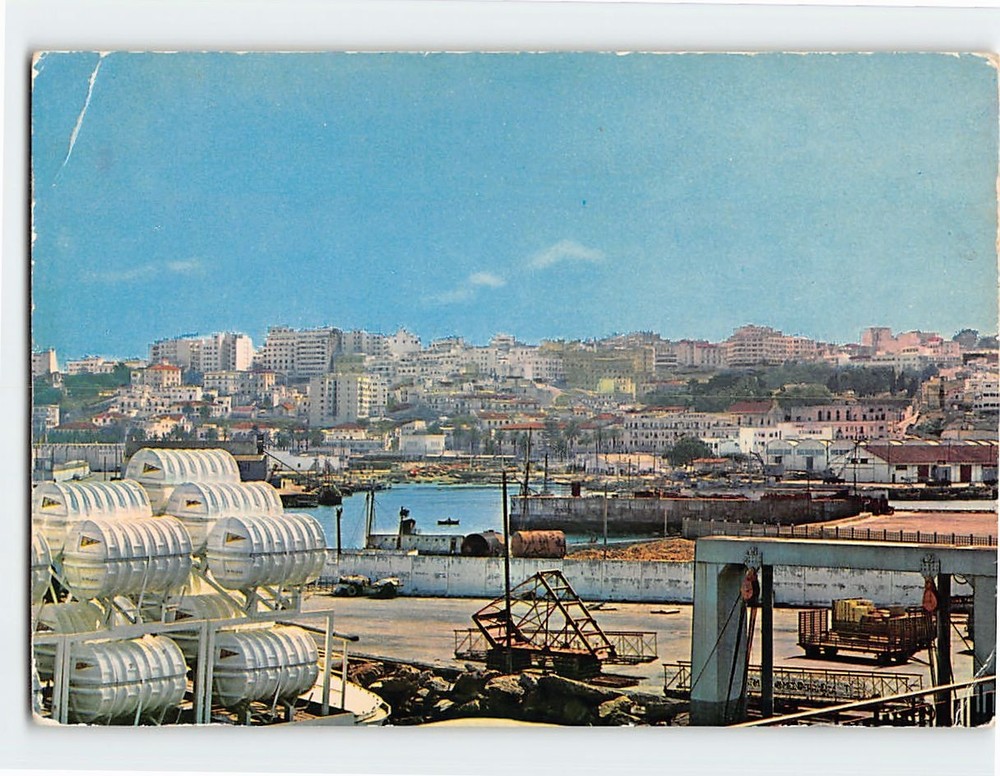 Postcard Panoramic View Tangier Morocco
