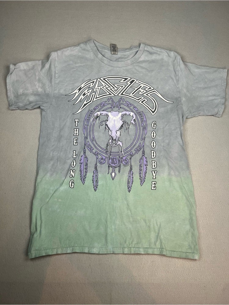 Eagles “The Long Goodbye Tour 24–25” tie-dye graphic tee | size Medium