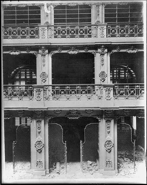Photo:Washington DC U.S. Capitol Old Library 1900s Interior Balconies