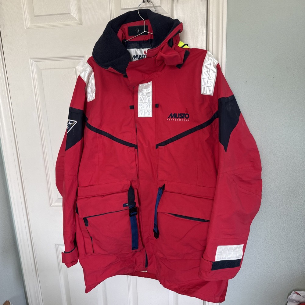 Mens Musto HPX Gore-Tex Pro Ocean Offshore Sailing Jacket Waterproof Size L