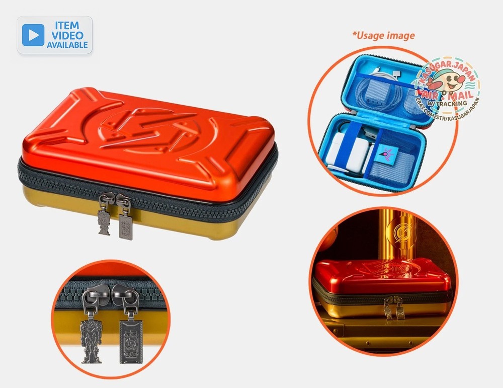 new Gadget Case Metroid Prime 4 Nintendo TOKYO Limited Japan w/Tracking
