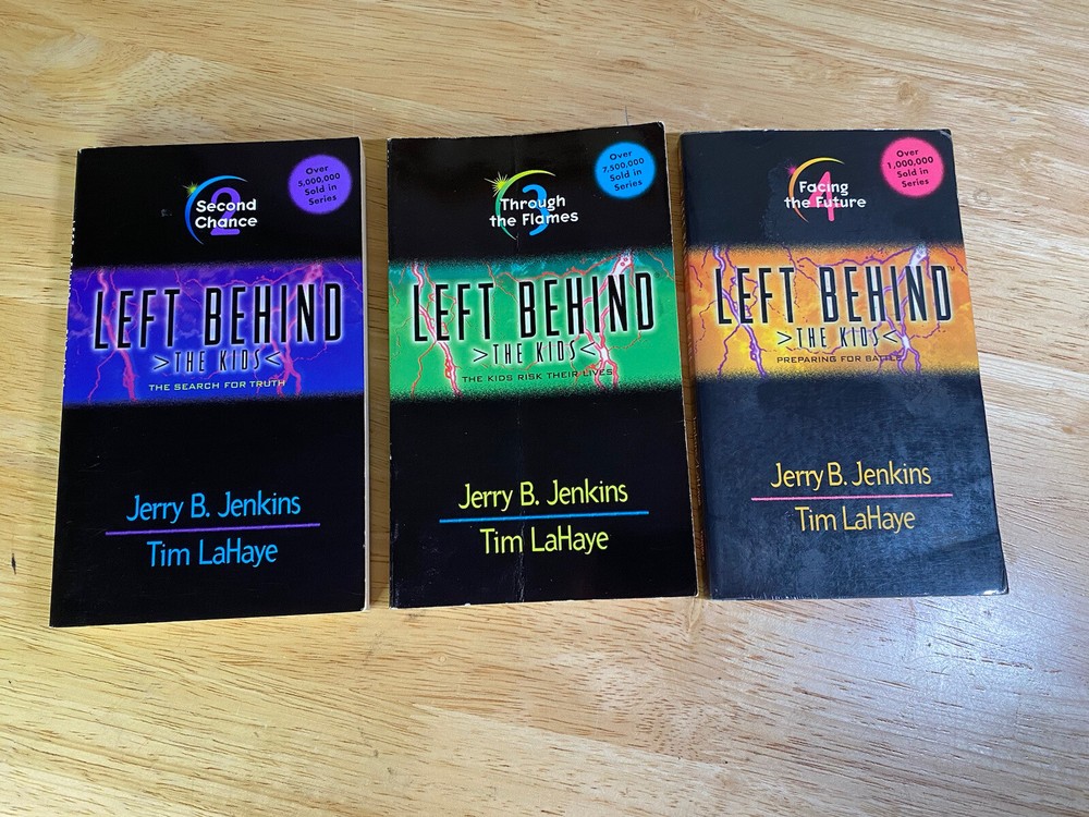 LEFT BEHIND: THE KIDS Series by Jenkins & LaHaye Lot Of 3 Paperback