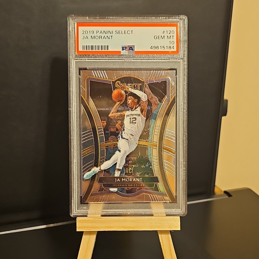 2019-20 Panini Select Premier Level Ja Morant #120 RC PSA 10 Grizzlies