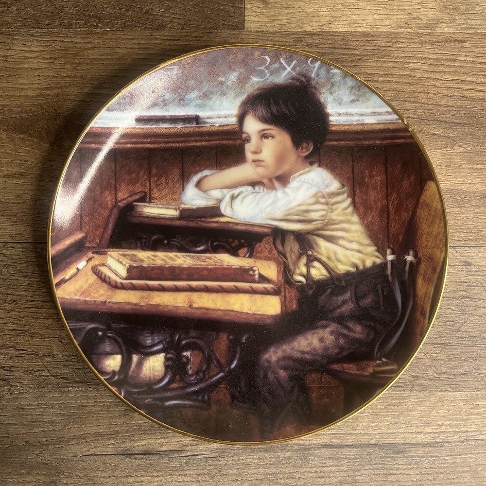 Kept In Vintage Collector Plate Boys Will Be Boys Jim Daly Danbury Mint 1991