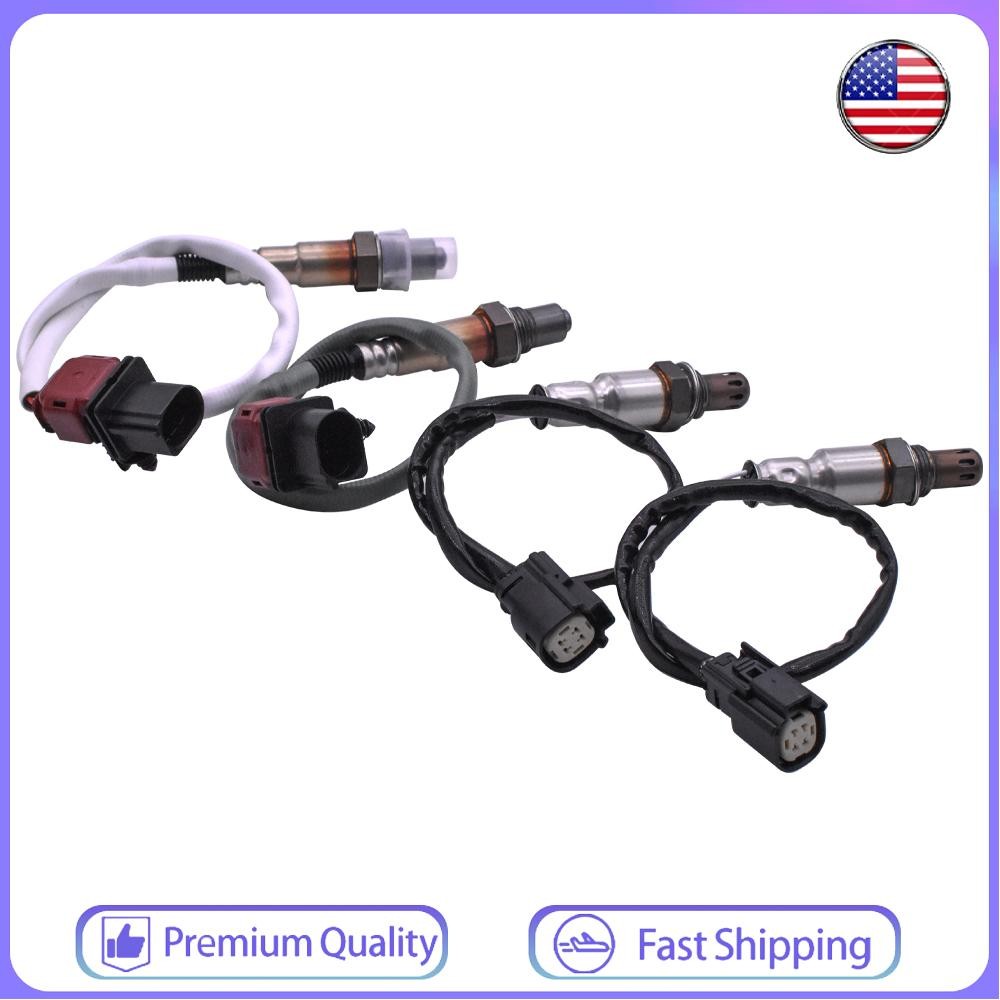 4X Oxygen Sensor O2 Sensor Fits 2015-17 Ford F-150 2.7L V6 Up+Downstream US NEW