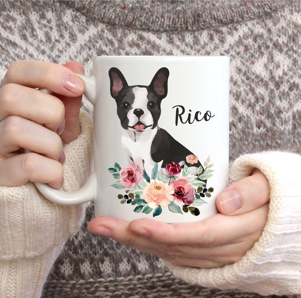 Custom Mug Personalisedfrench Bulldog Mug 11 Oz Pet Lovers Gift Dog Mum Mug Dog