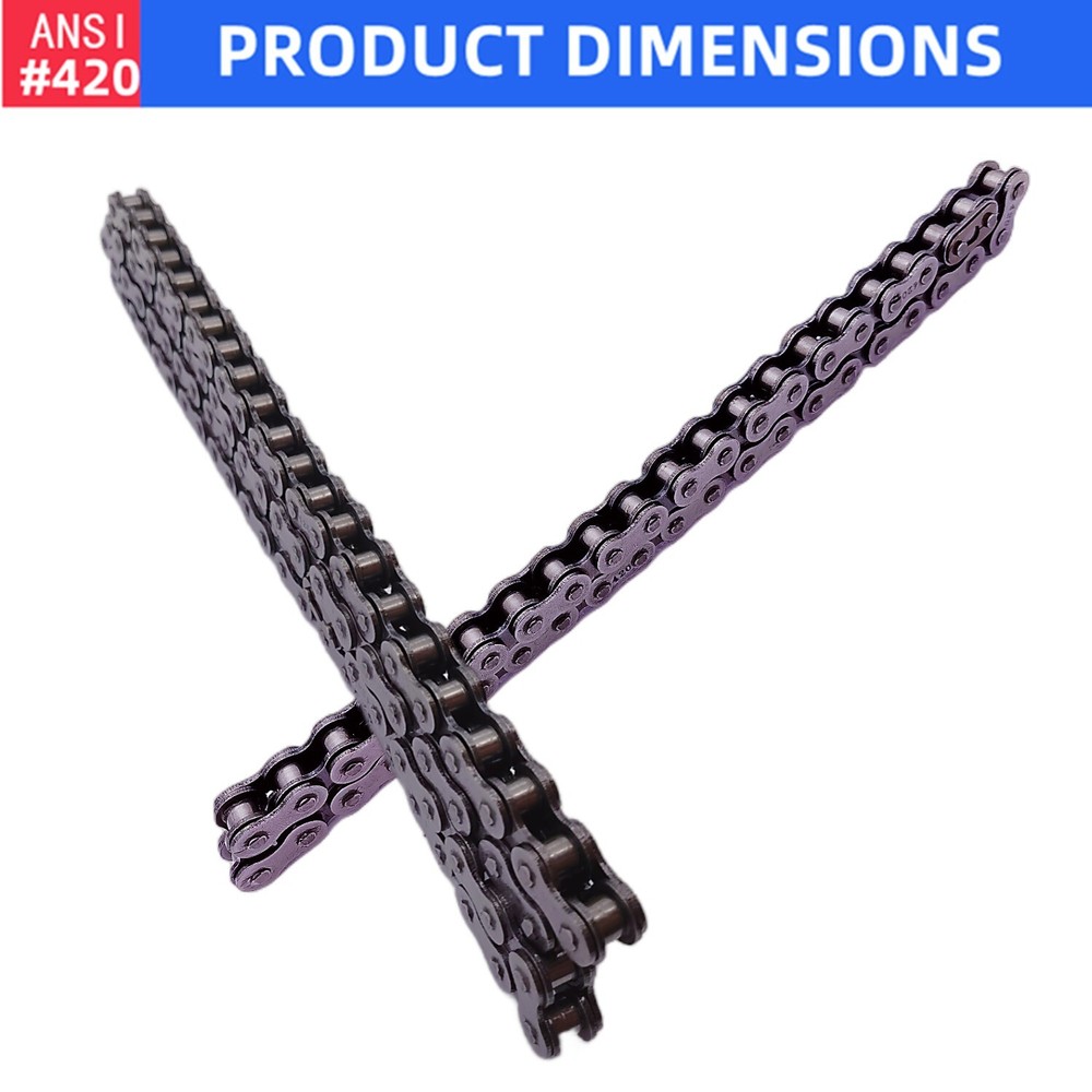 420 Chain Set for Coleman CT200U CT200U-EX BT200X 196cc Mini Bikes