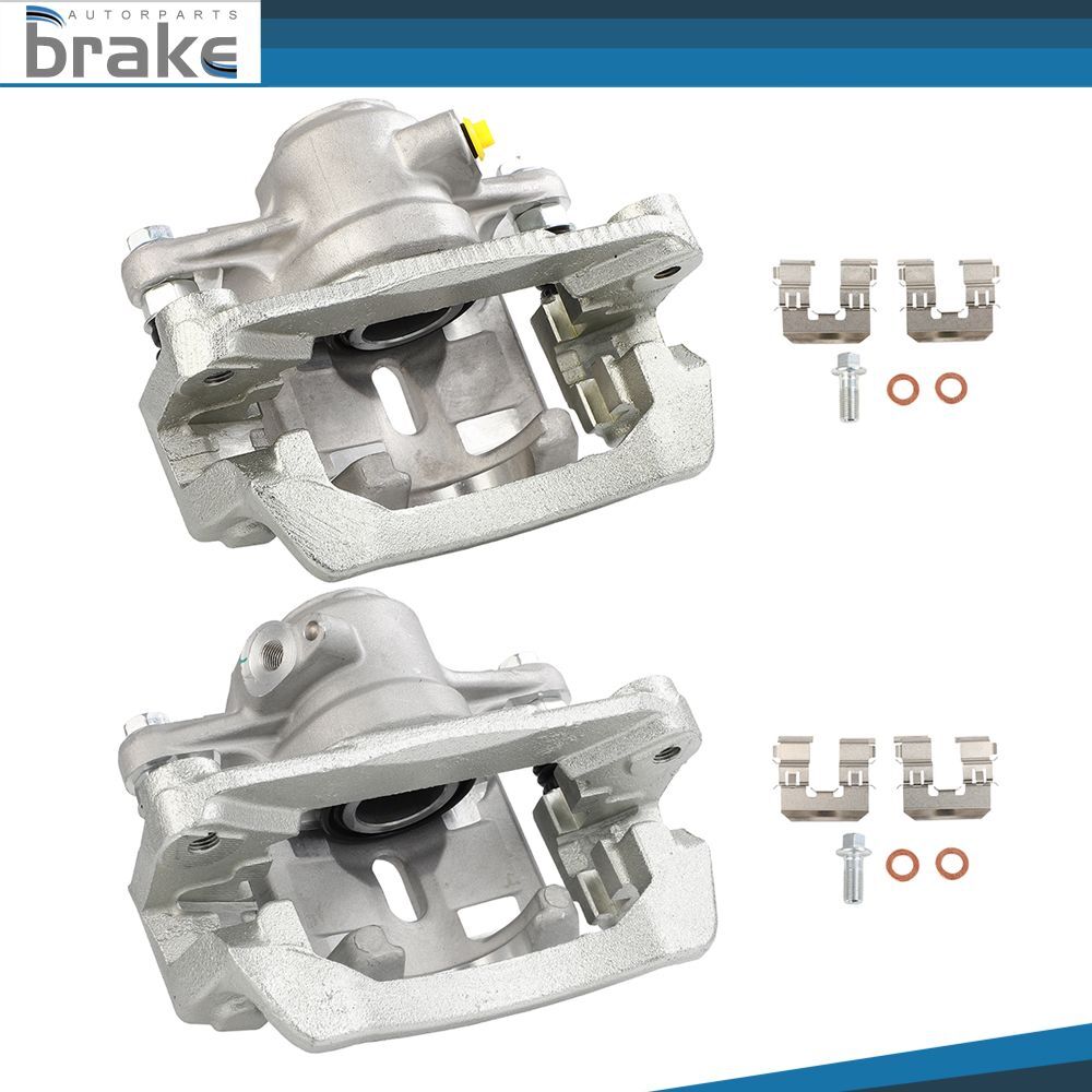 2Pcs Rear Disc Brake Calipers with Bracket for 2016-2021 Subaru Crosstrek