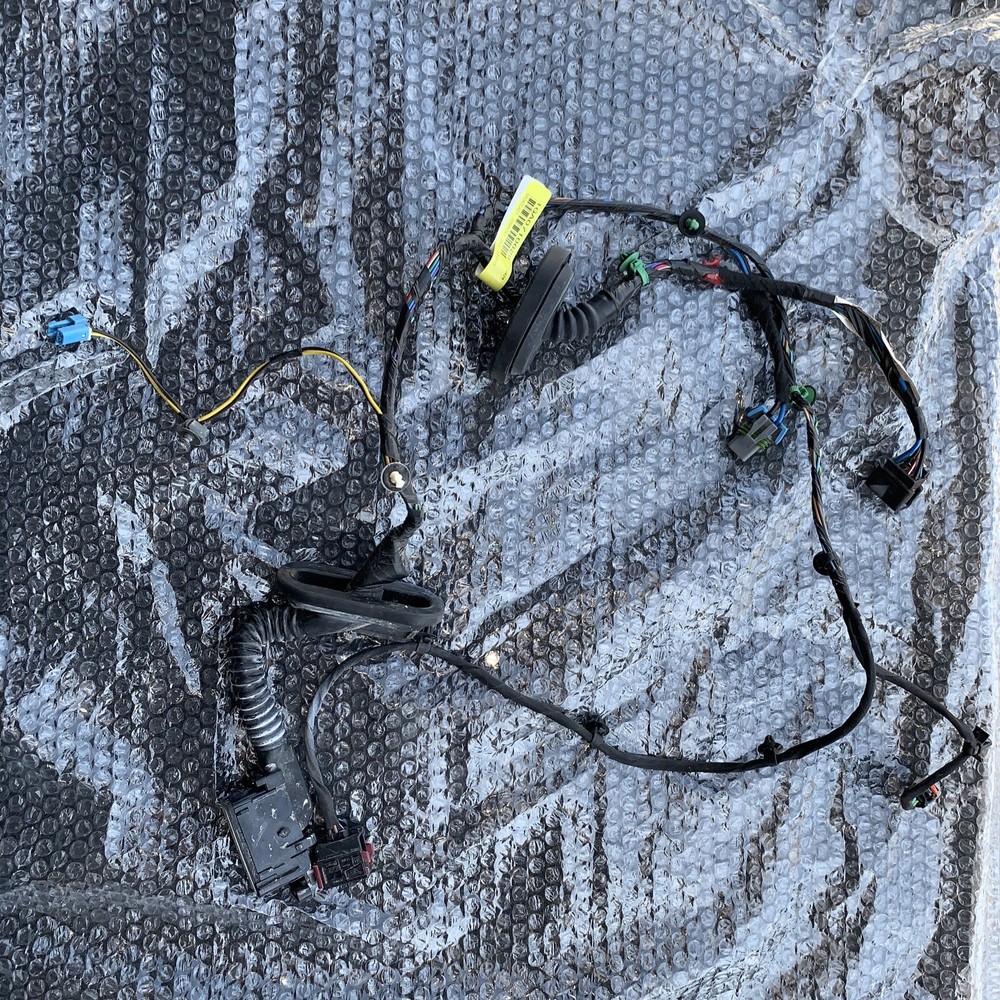 2007-2012 GMC Acadia Front Driver Rear Door Wiring Harness with Sensor OEM-image