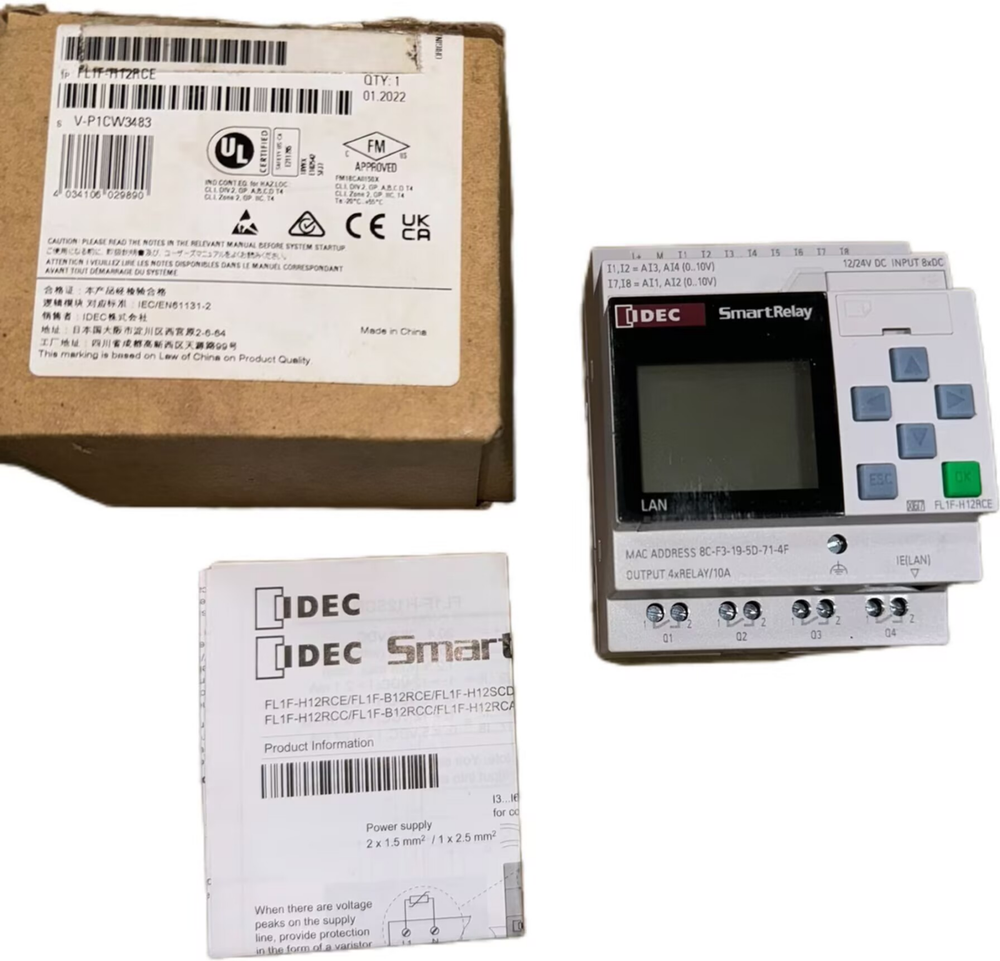 1PC Brand New IDEC FL1F-H12RCE programmable controller fast shipping