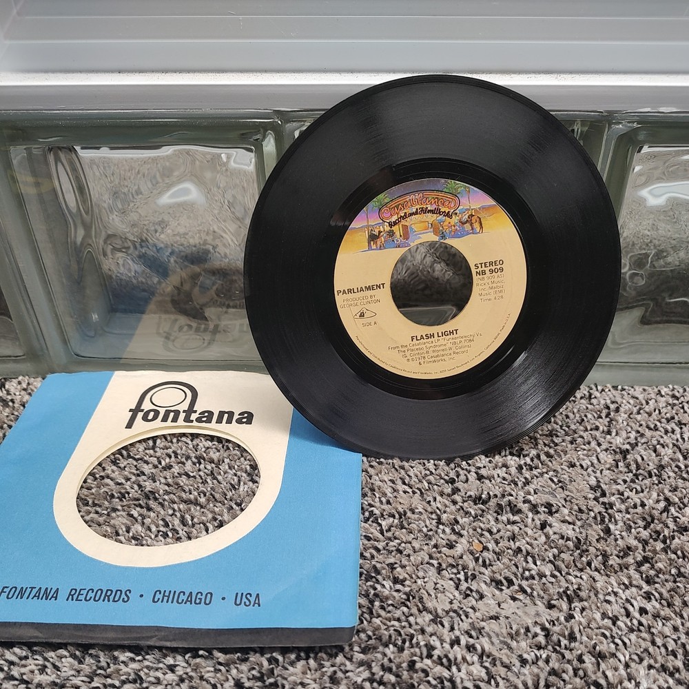 Parliament - Flash Light / Swing Down, Sweet Chariot 1977 Soul Funk  45 NB 909