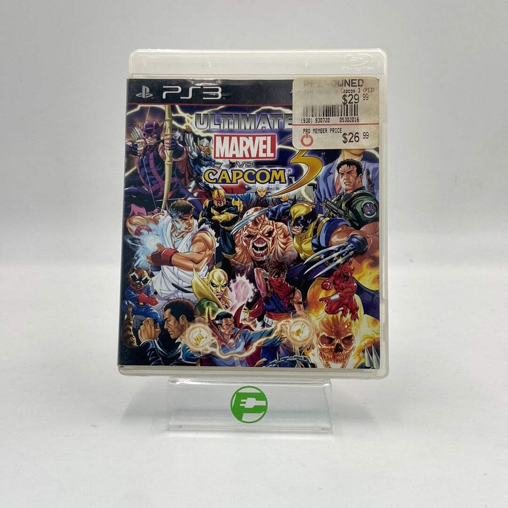 Ultimate Marvel vs Capcom 3 (Sony PlayStation 3 PS3, 2011)