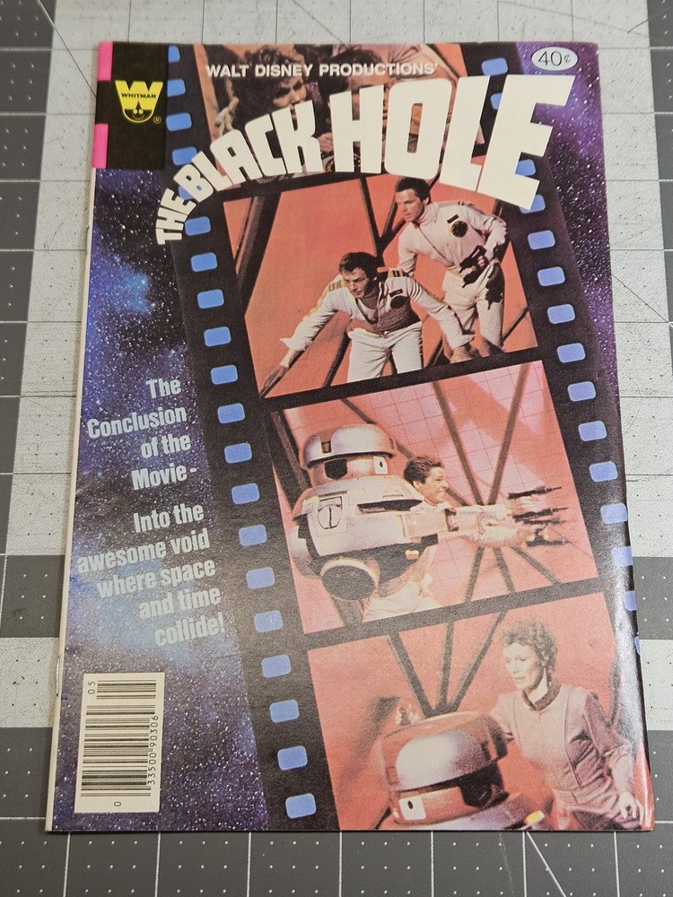 The Black Hole #2 Whitman 1980 Disney Movie Adaptation Conclusion Comic Book VG