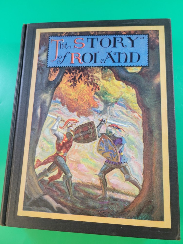 1930 The Story of Roland James Baldwin, Peter Hurd Color Plates, Knights