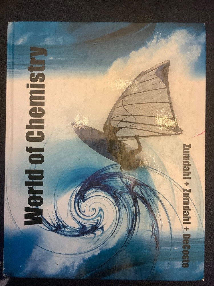 World of Chemistry, 3rd edition - Hardcover By Steven S. Zumdahl - GOOD