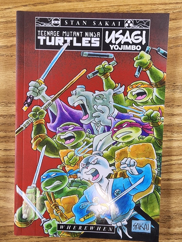 Teenage Mutant Ninja Turtles/ Usagi Yojimbo: Wherewhen TPB Vol. 1 IDW Stan Sakai