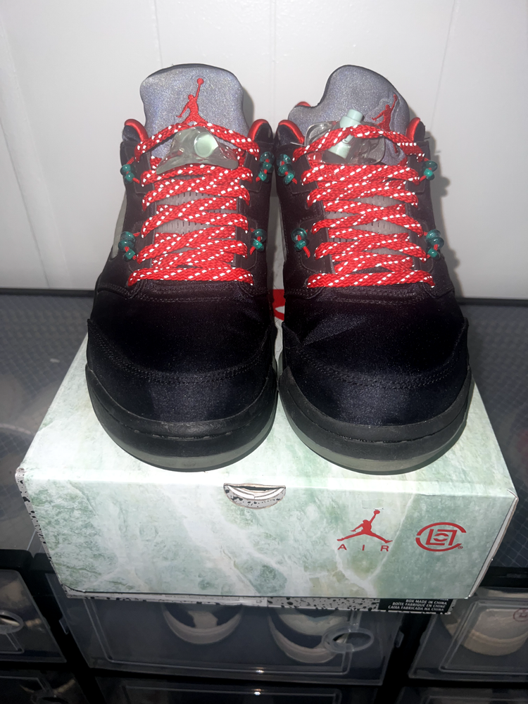 Size 9 - Jordan 5 Low x Clot Anthracite 2022