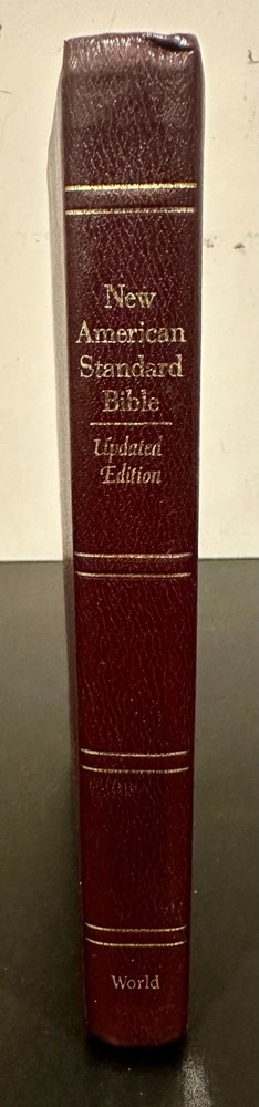 New American Standard Bible Updated Edition (World Publishers, Bonded Leather)