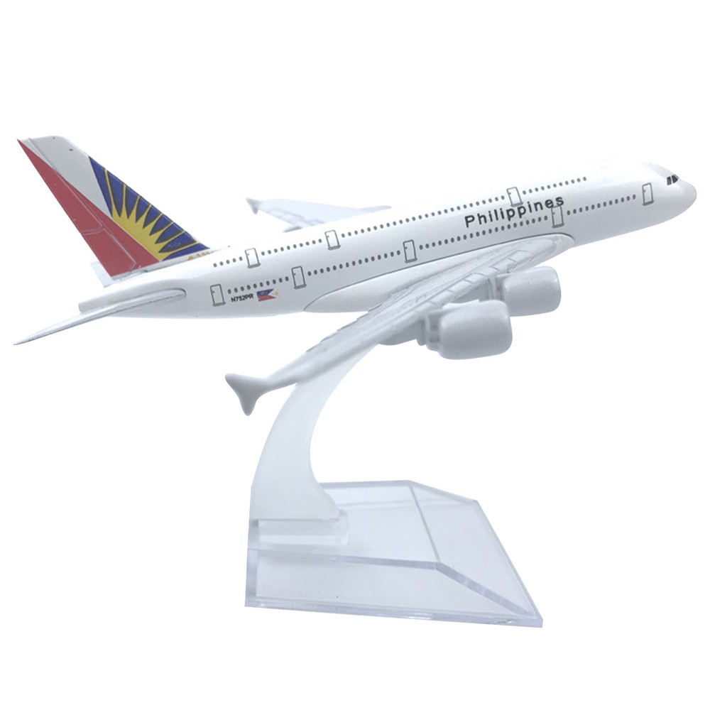 1:400 16cm A380 Philippine Airlines Airplane Alloy Plane Model Collection Gift