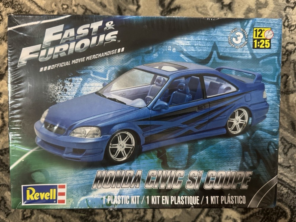 2015 REVELL 1:25 FAST & FURIOUS HONDA CIVIC Si COUPE SEALED