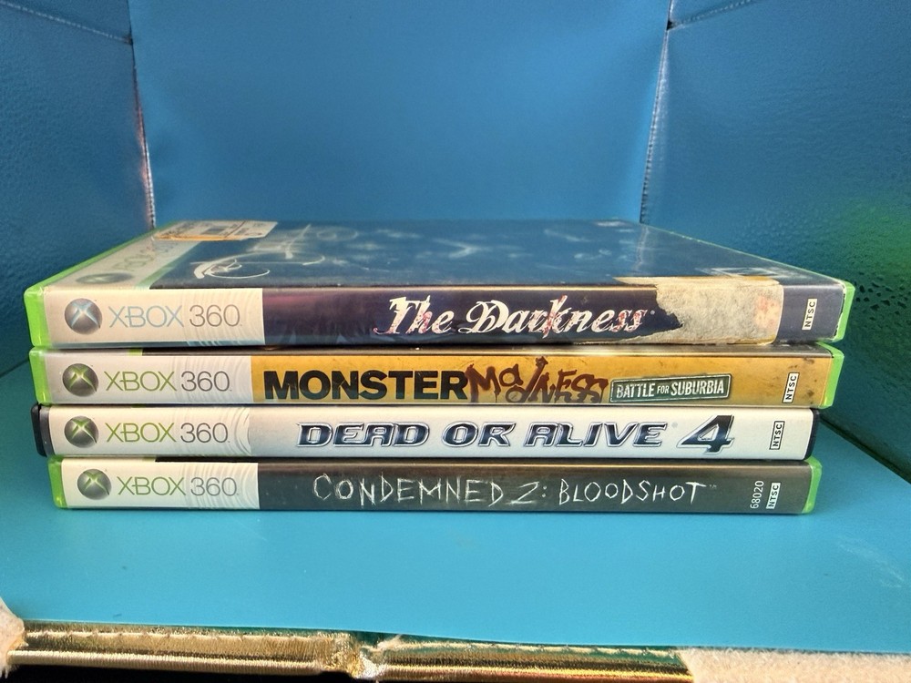 lot of 4 xbox 360 games