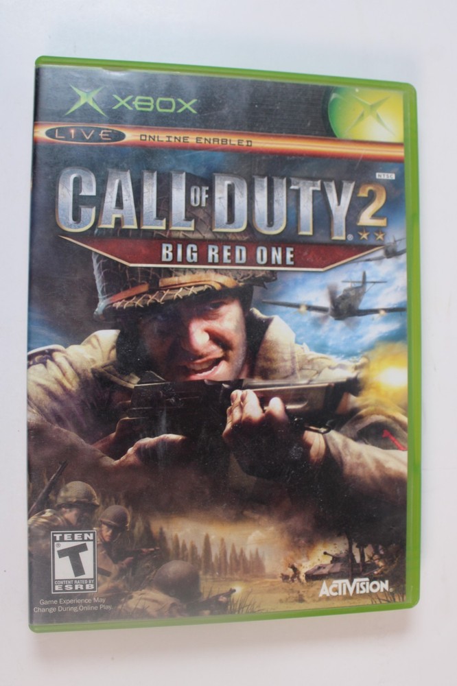Call of Duty 2: Big Red One (Microsoft Xbox, 2005) Authentic, Complete/tested