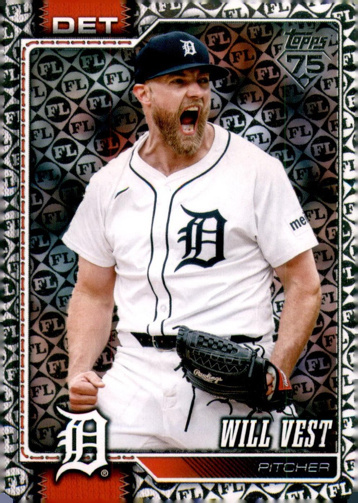 2026 Topps #121 Will Vest Spring Training