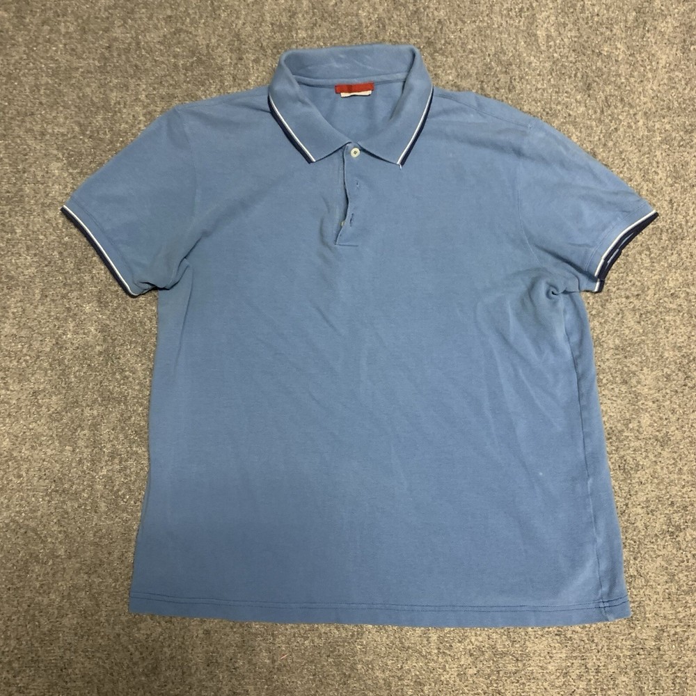 Prada Milano Polo Jersey Knit Shirt Men’s (Tag Size Medium)