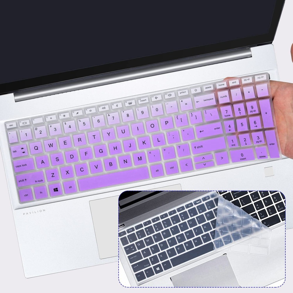 2PCS Keyboard Cover for HP ProBook 450 G8 G9 G10 15.6