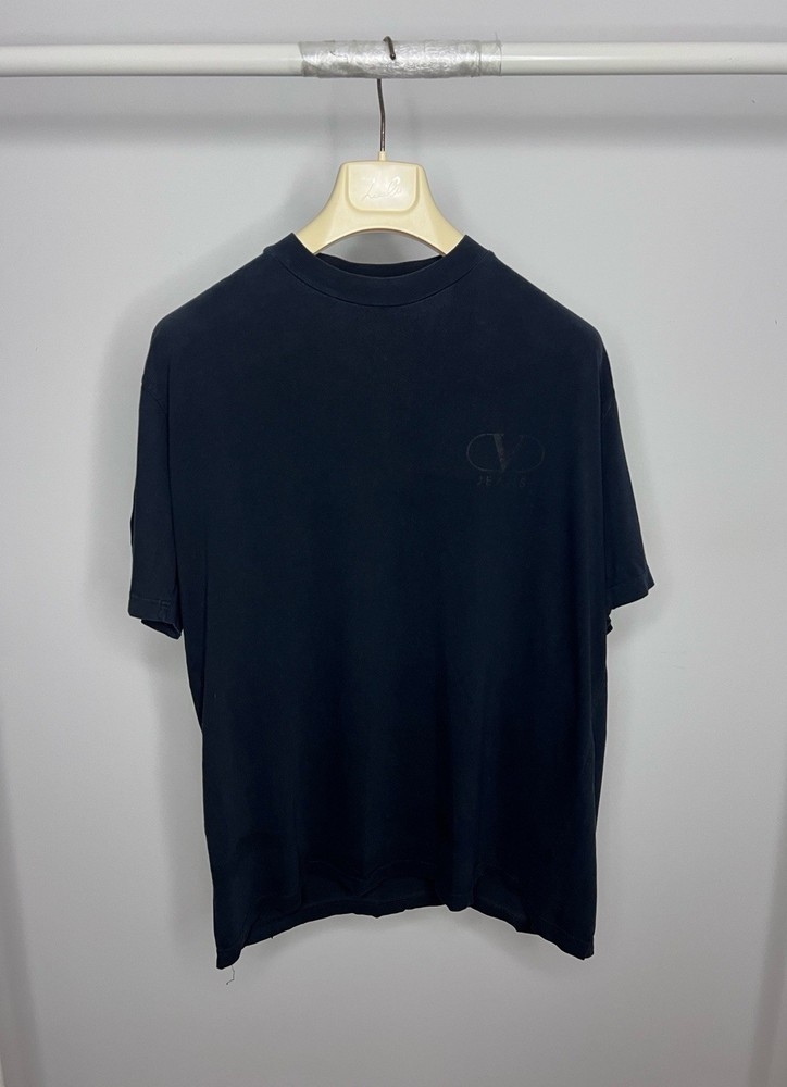 VALENTINO Italy Black T Shirt Mens Size L