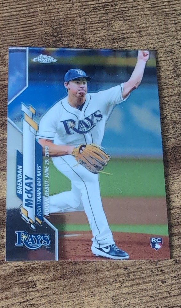 2020 Topps Chrome Update Series - Rookie Debut Brendan McKay #U-52 (RC)