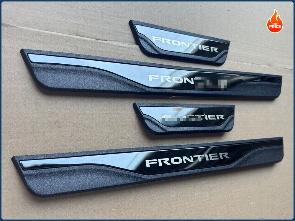 For Nissan Frontier Accessories Car Door Sill Cover Scuff Plate Protector Trims