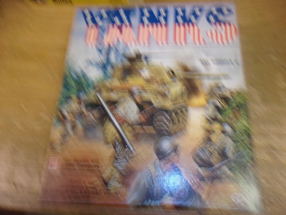 Yanks - ASL/AH/SPI - Unpunched