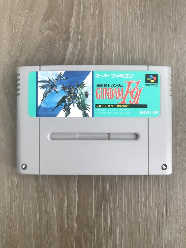 Kidou Senshi Gundam F91 Formula Senki 0122 - Super Famicom SFC - US Seller
